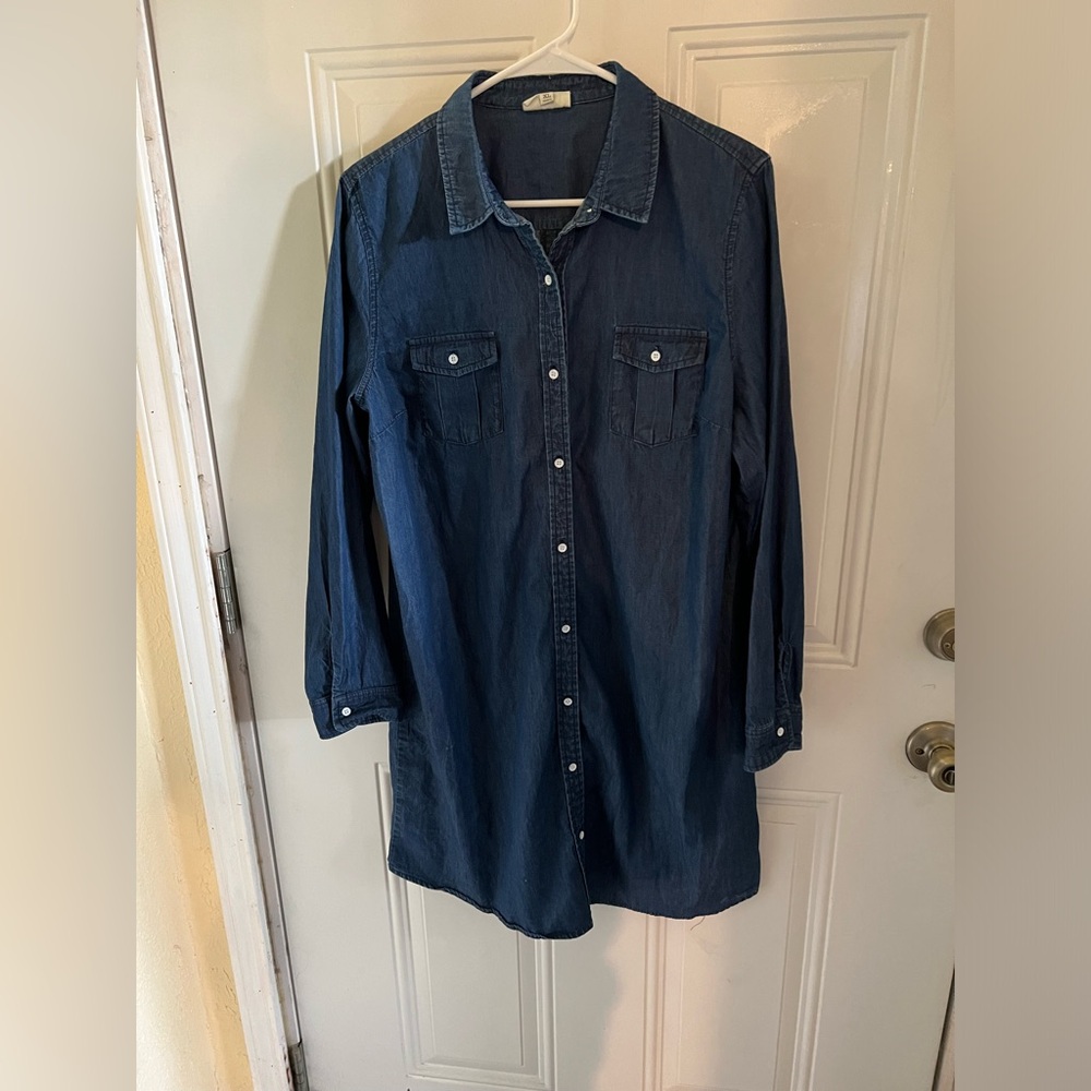 Denim dress